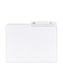 Reversible Printed Tab File Folders, 1/2-Cut Tab, Ivory Color, Letter Size, Set of 100, 086486103480