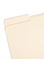 Standard File Folders, 1/3-Cut Tab, Assorted Positions, Manila Color, Legal Size, Set of 100, 086486153300