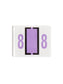 BCCRN Bar Style Color-Coded Numeric Labels, 0-9 Rolls, Lavender Color, 1-1/4" X 1" Size, Set of 1, 086486673785