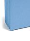 File Pockets, 3-1/2 inch Expansion, Straight-Cut Tab, Blue Color, Letter Size, Set of 0, 30086486732254