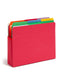 File Pockets, 3-1/2 inch Expansion, Straight-Cut Tab, Red Color, Letter Size, Set of 0, 30086486732315