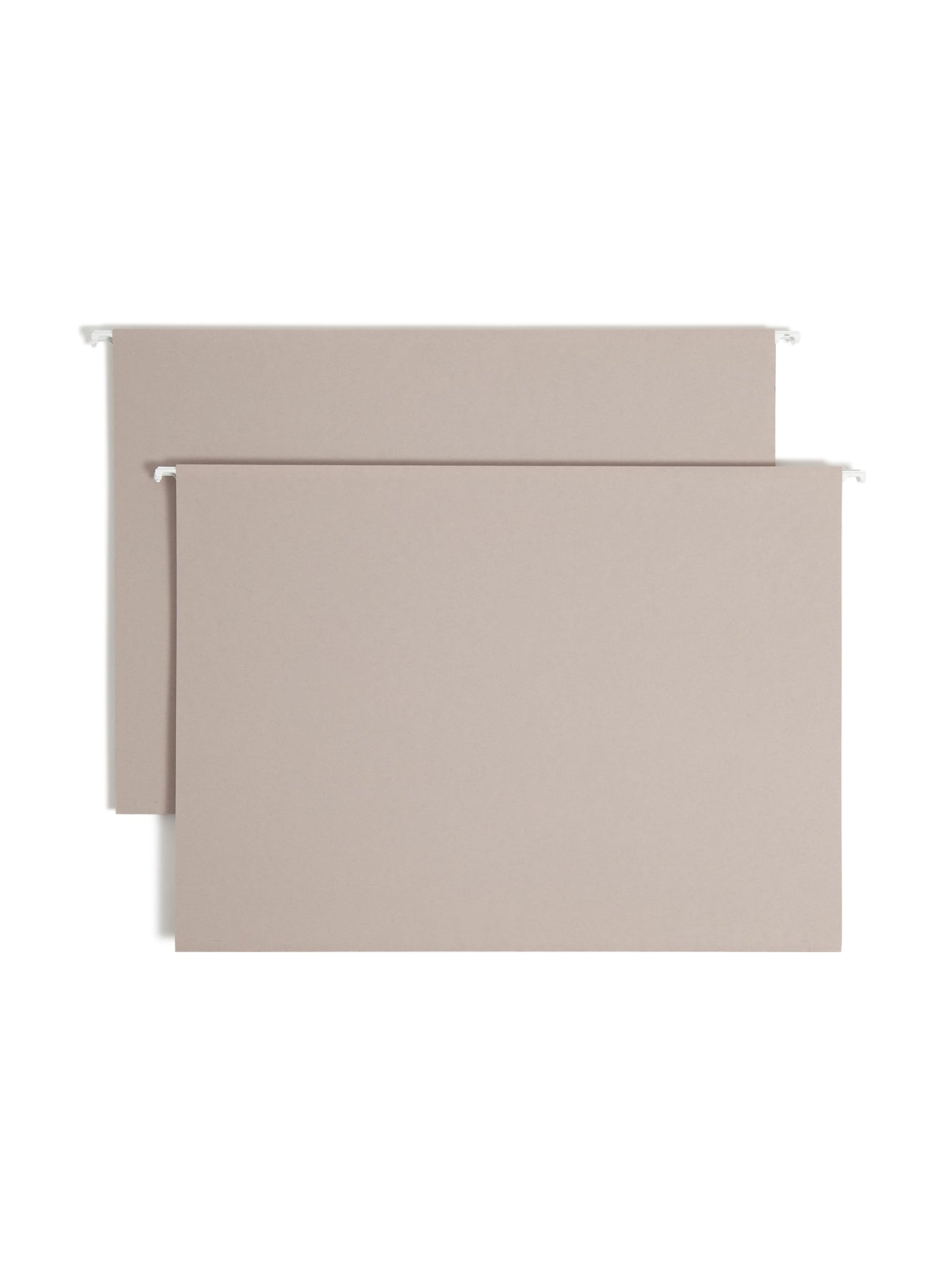 TUFF® Hanging Box Bottom File Folders with Easy Slide® Tabs, 3 inch Expansion, Gray Color, Legal Size, Set of 1, 086486643412