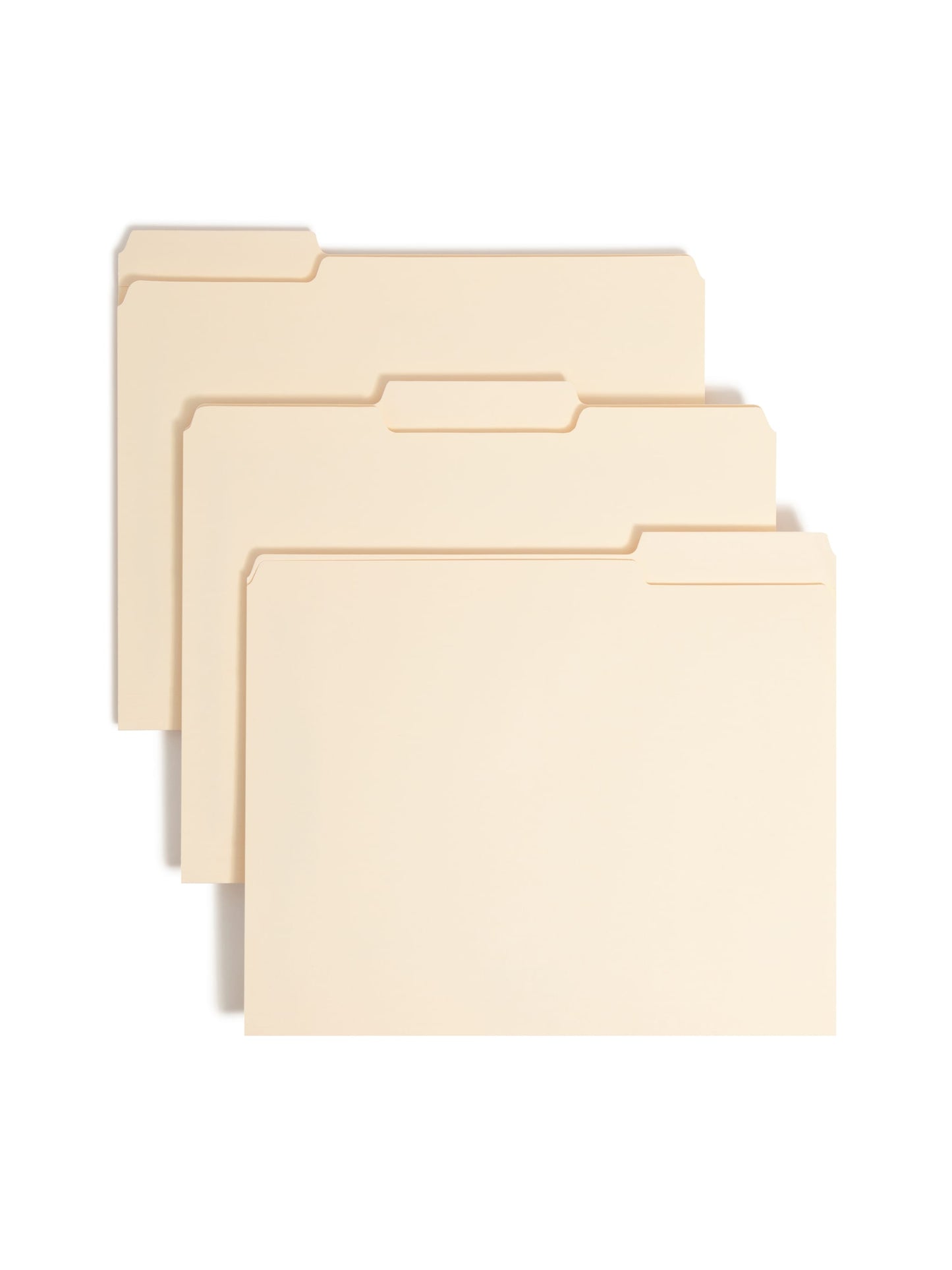 SafeSHIELD® Fastener File Folders, 1 1/4 inch Expansion, Manila Color, Letter Size, Set of 50, 086486145756