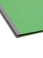 SafeSHIELD® Pressboard Classification File Folders with Pocket Dividers, Green Color, Legal Size, 