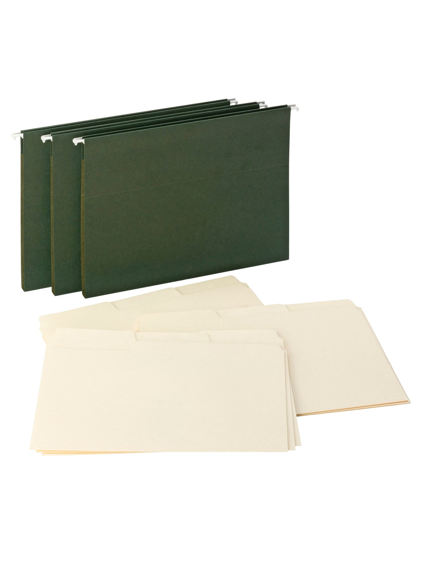 Reveal Hanging Folders with SuperTab® Folders Kit, Standard Green Color, Letter Size, 086486920162