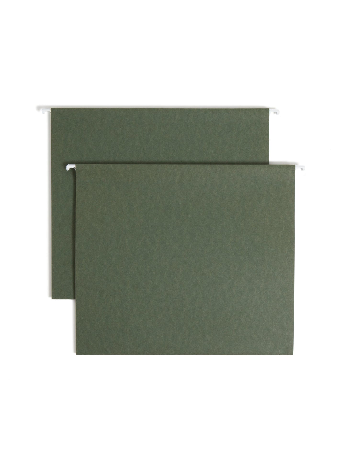Hanging Box Bottom File Folders, 2 inch Expansion, Standard Green Color, Letter Size, Set of 25, 086486642590