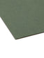 Standard Hanging File Folders with 1/5-Cut Tabs, Standard Green Color, Letter Size, Set of 25, 086486640558