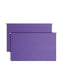 Standard Hanging File Folders, Without Tabs, Purple Color, Legal Size, 