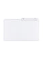 Reversible Printed Tab File Folders, 1/2-Cut Tab, Ivory Color, Legal Size, 