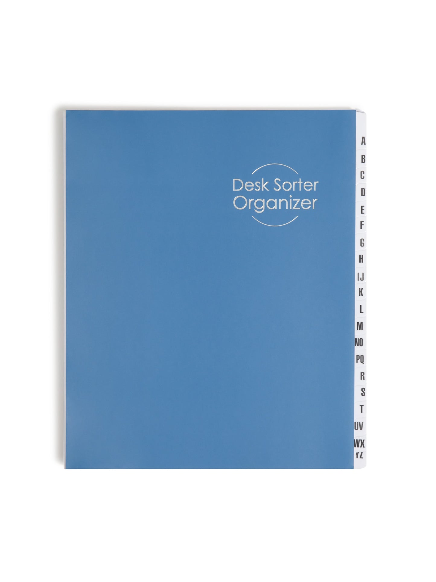 Desk File/Sorters, Dark Blue Color, Letter Size, Set of 1, 086486892827