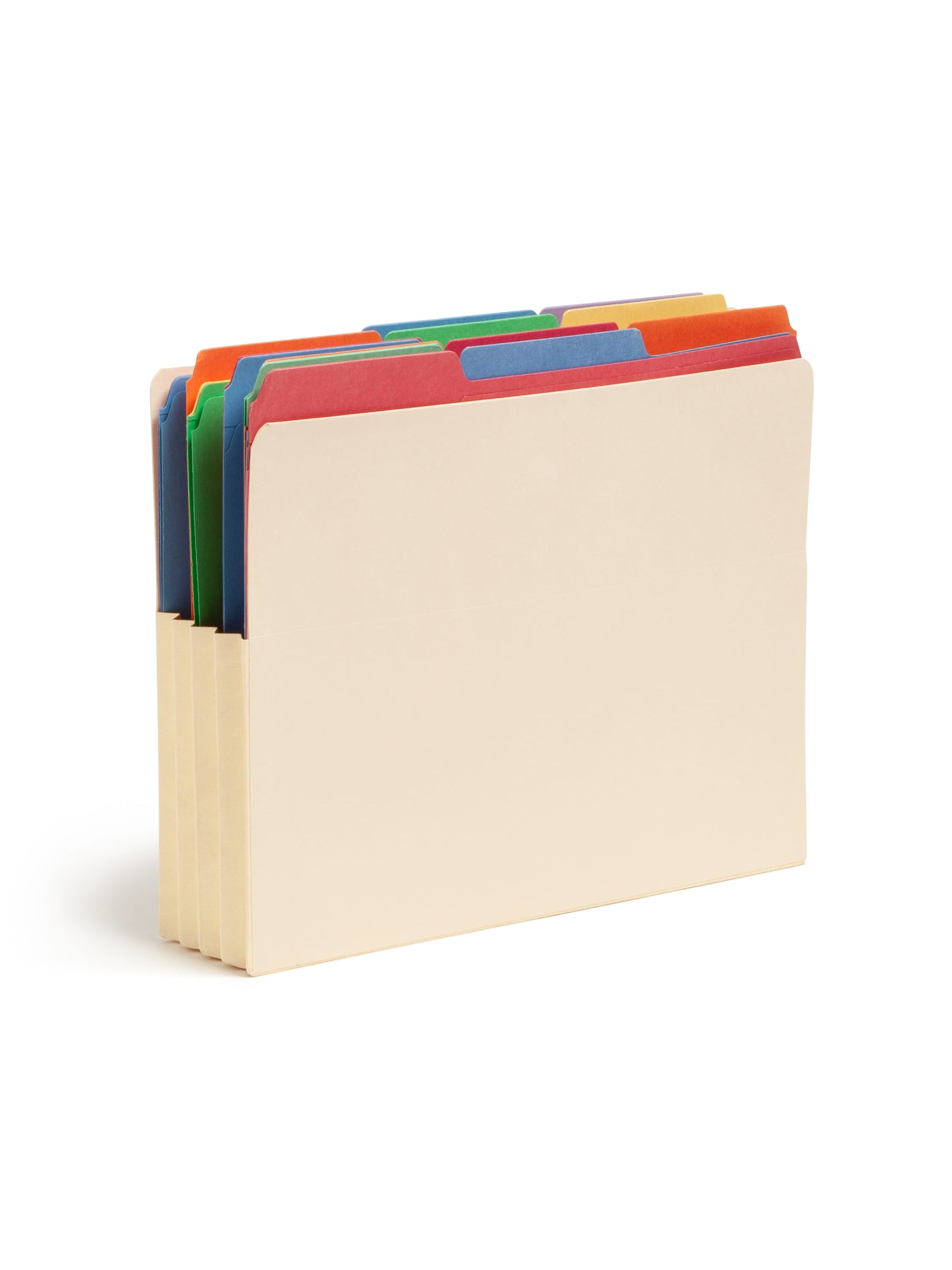Reinforced End Tab File Pockets, Straight-Cut Tab, 3-1/2 inch Expansion, Manila Color, Letter Size, Set of 0, 30086486751644