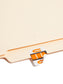 BCCR Bar Style Color-Coded Alphabetic Labels, A-Z Rolls, Light Orange Color, 1-1/4" X 1" Size, 