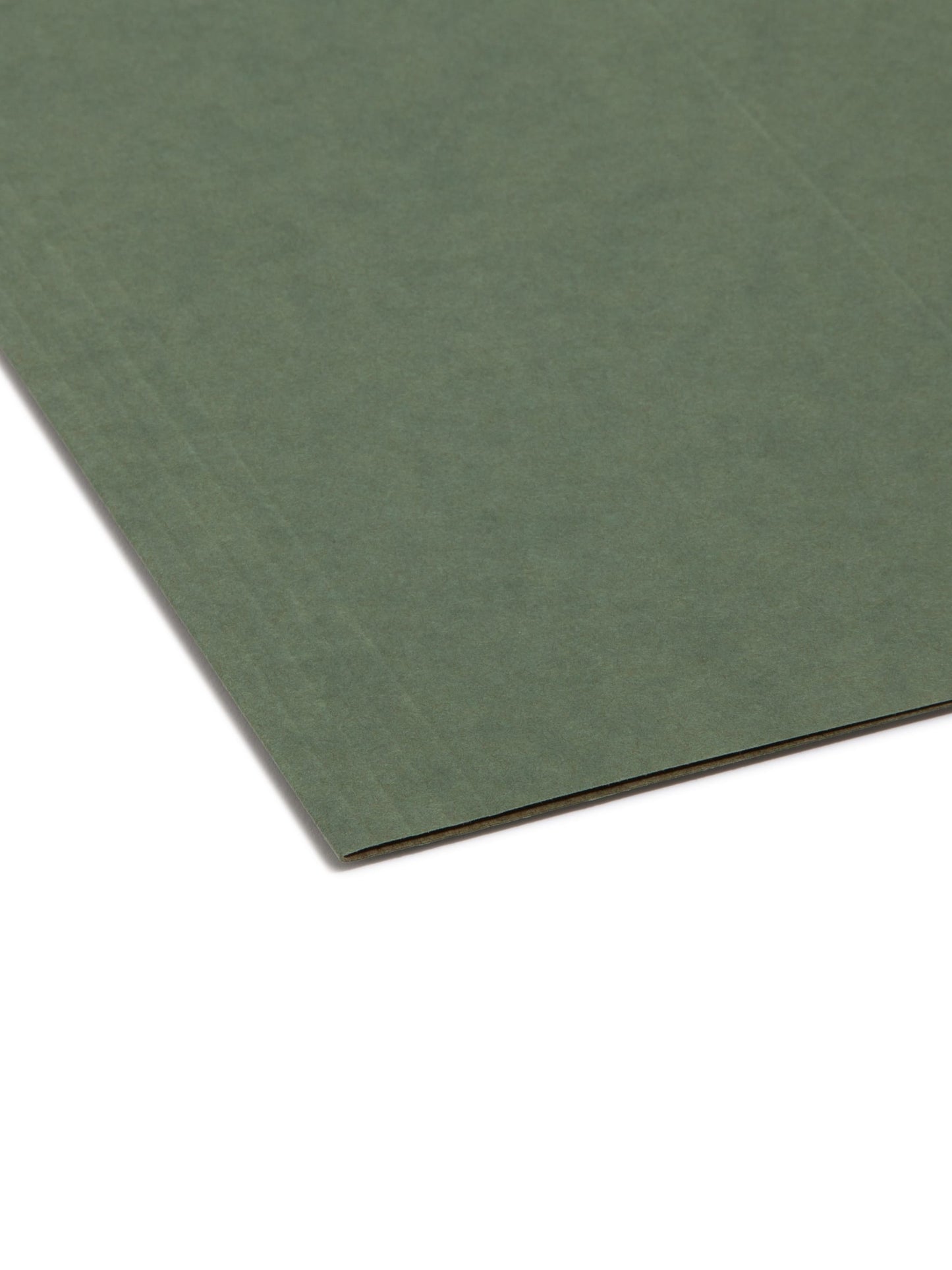 Standard Hanging File Folders with 1/5-Cut Tabs, Standard Green Color, Legal Size, Set of 25, 086486641555