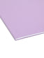 Standard Hanging File Folders with 1/5-Cut Tabs, Lavender Color, Letter Size, Set of 25, 086486640640