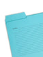 SuperTab® Notes Fastener File Folders, Assorted Colors Color, Letter Size, Set of 1, 086486119740