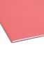 100% Recycled Reinforced Tab Fastener File Folders, Red Color, Letter Size, Set of 50, 086486127417