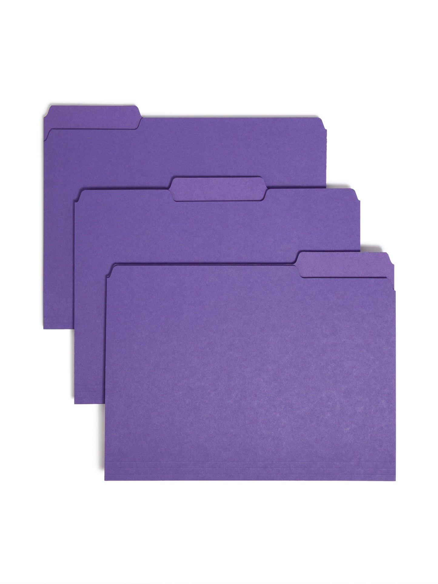 Interior File Folders, Purple Color, Letter Size, Set of 100, 086486102834