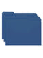 Interior File Folders, Navy Color, Letter Size, Set of 100, 086486102797