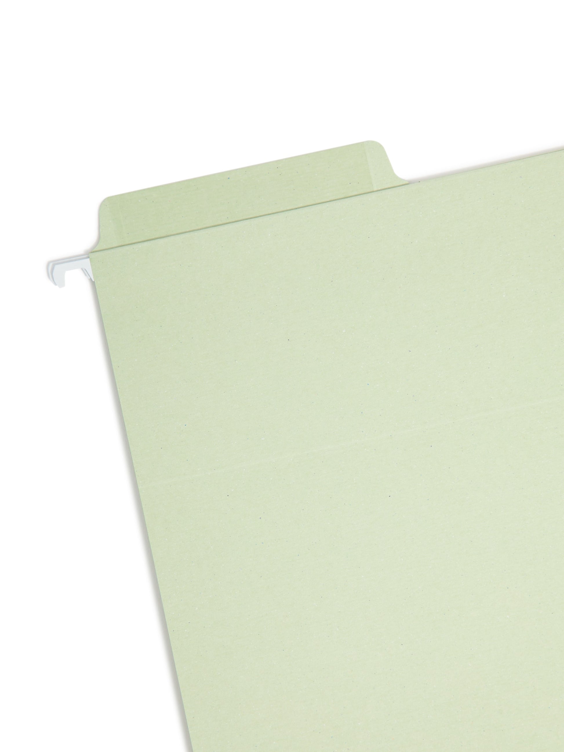 Erasable FasTab® Hanging File Folders, Moss Green Color, Letter Size, Set of 20, 086486640329