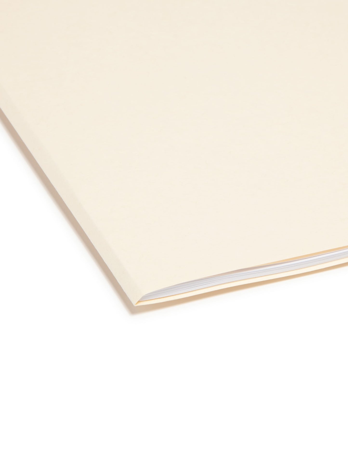 Reinforced Tab File Folders, 1/2-Cut Tab, Manila Color, Letter Size, Set of 100, 086486103268