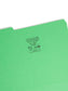 Interior File Folders, Green Color, Letter Size, Set of 100, 086486102476