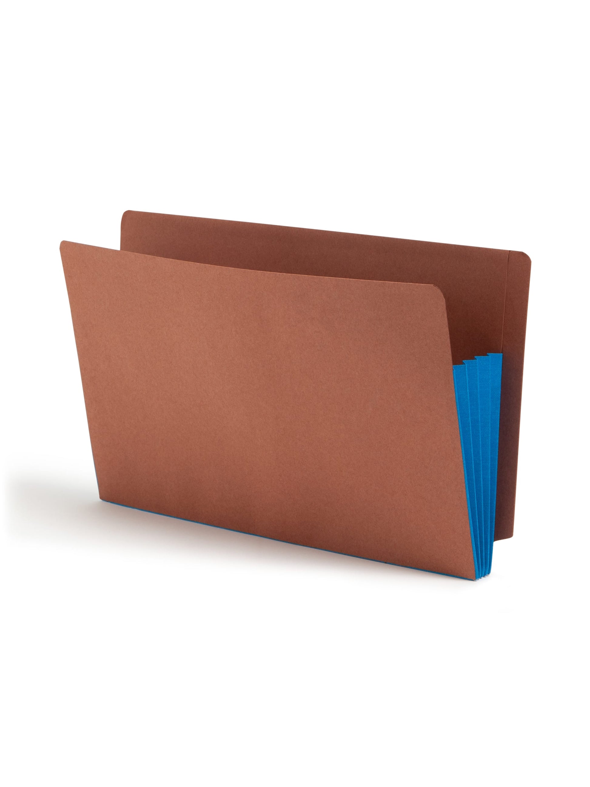 Reinforced End Tab File Pockets, Straight-Cut Tab, 3-1/2 inch Expansion, Blue Color, Extra Wide Legal Size, Set of 0, 30086486746794