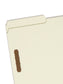 Pressboard Fastener File Folders, 2 inch Expansion, Gray/Green Color, Legal Size, 