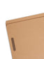 Reinforced Tab Fastener File Folders, Straight-Cut Tab, 2 Fasteners, Kraft Color, Letter Size, Set of 50, 086486148139