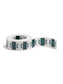 BCCR Bar Style Color-Coded Alphabetic Labels, A-Z Rolls, Dark Green Color, 1-1/4" X 1" Size, 