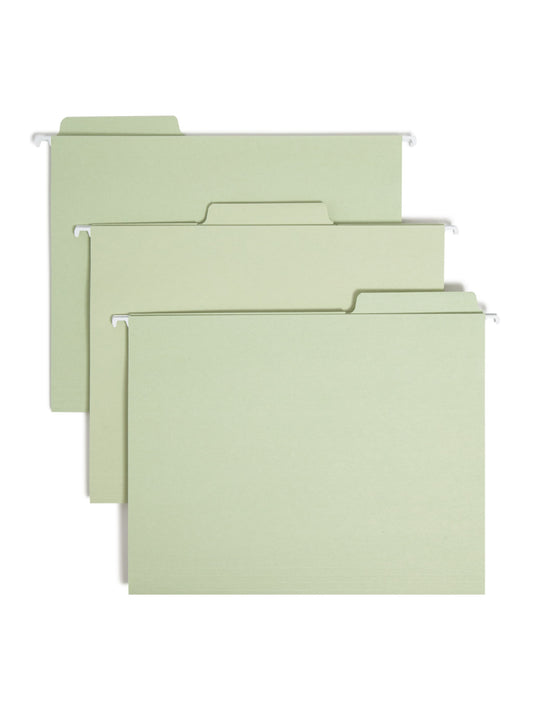 FasTab® Hanging File Folders, 1/3-Cut Tab