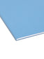 Standard Hanging File Folders with 1/5-Cut Tabs, Blue Color, Legal Size, Set of 25, 086486641609