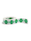 BCCR Bar Style Color-Coded Alphabetic Labels, A-Z Rolls, Light Green Color, 1-1/4" X 1" Size, 