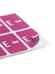 AlphaZ® ACCS Color Coded Alphabetic Labels - Sheets, Purple Color, 1" X 1-5/8" Size, 