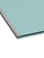 Pressboard Classification File Folders, 3 Dividers, 3 inch Expansion, Blue Color, Letter Size, 
