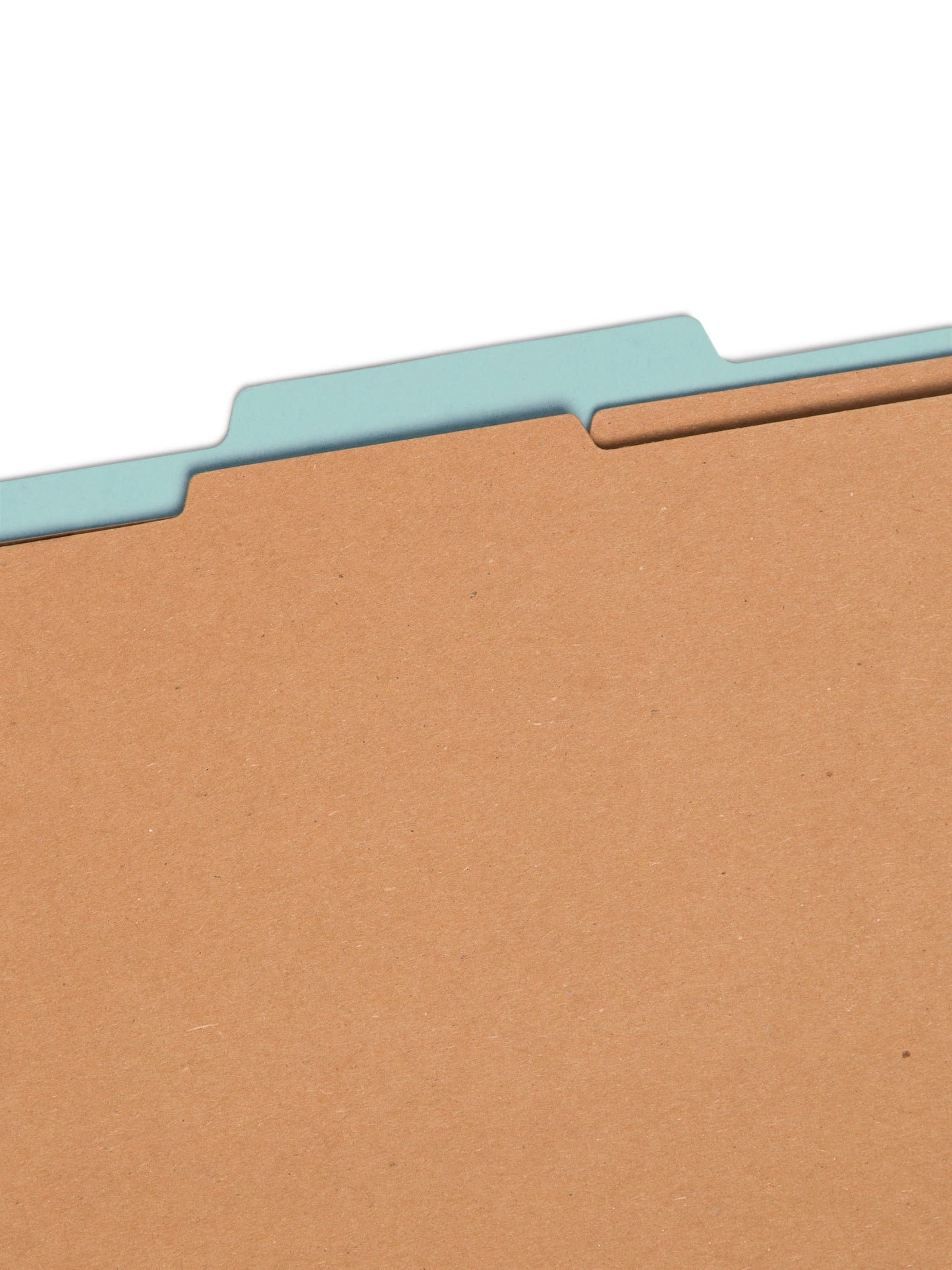 Pressboard Classification File Folders, 2 Dividers, 2 inch Expansion, Blue Color, Legal Size, 