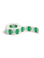 BCCRN Bar Style Color-Coded Numeric Labels, 0-9 Rolls, Light Green Color, 1-1/4" X 1" Size, Set of 1, 086486673747