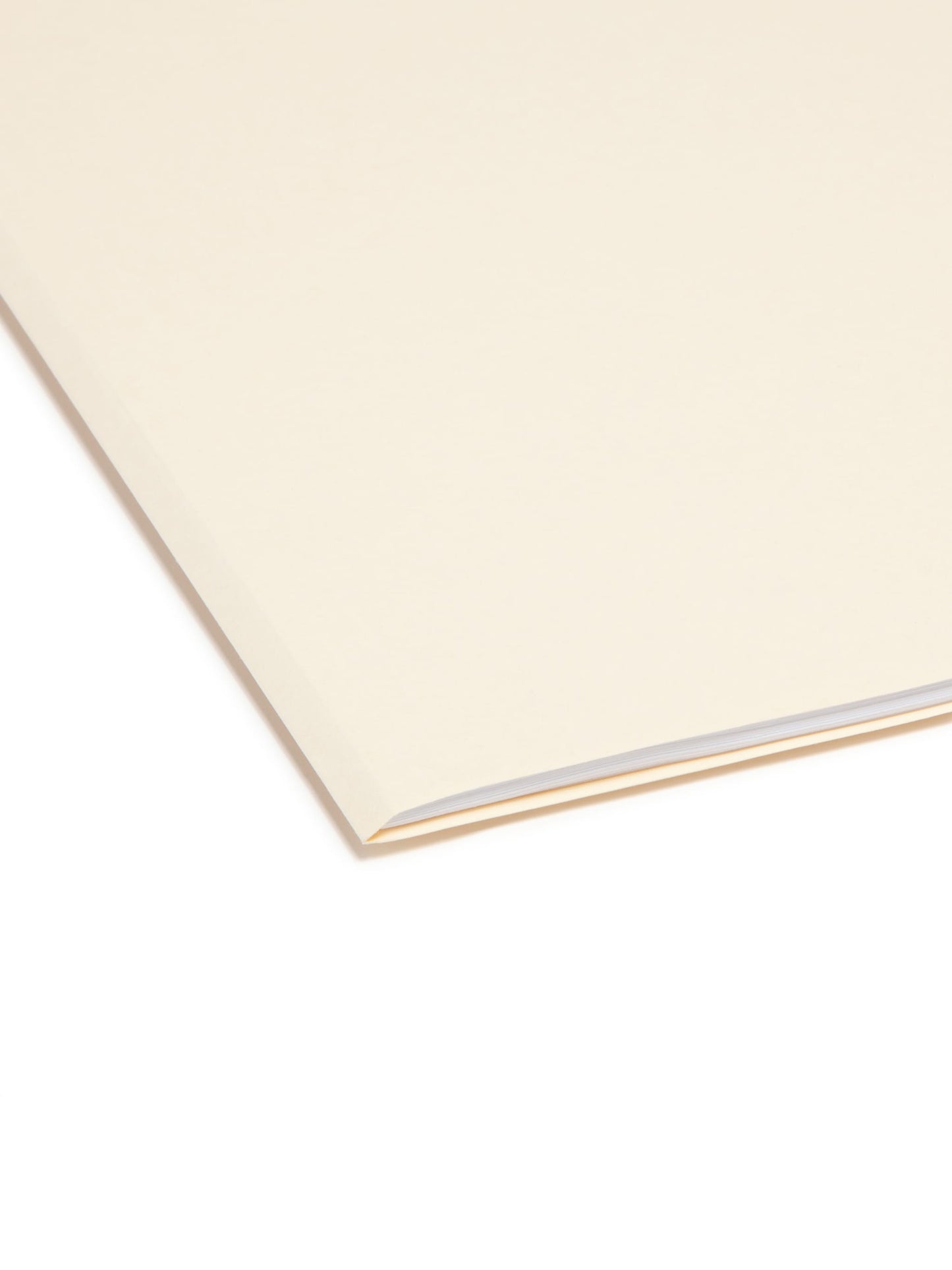 SuperTab® Reinforced Tab File Folders, Manila Color, Letter Size, Set of 100, 086486103954