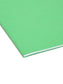 Interior File Folders, Green Color, Letter Size, Set of 100, 086486102476