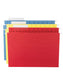 TUFF® Hanging File Folders with Easy Slide® Tabs, Assorted Colors Color, Letter Size, Set of 15, 086486640404