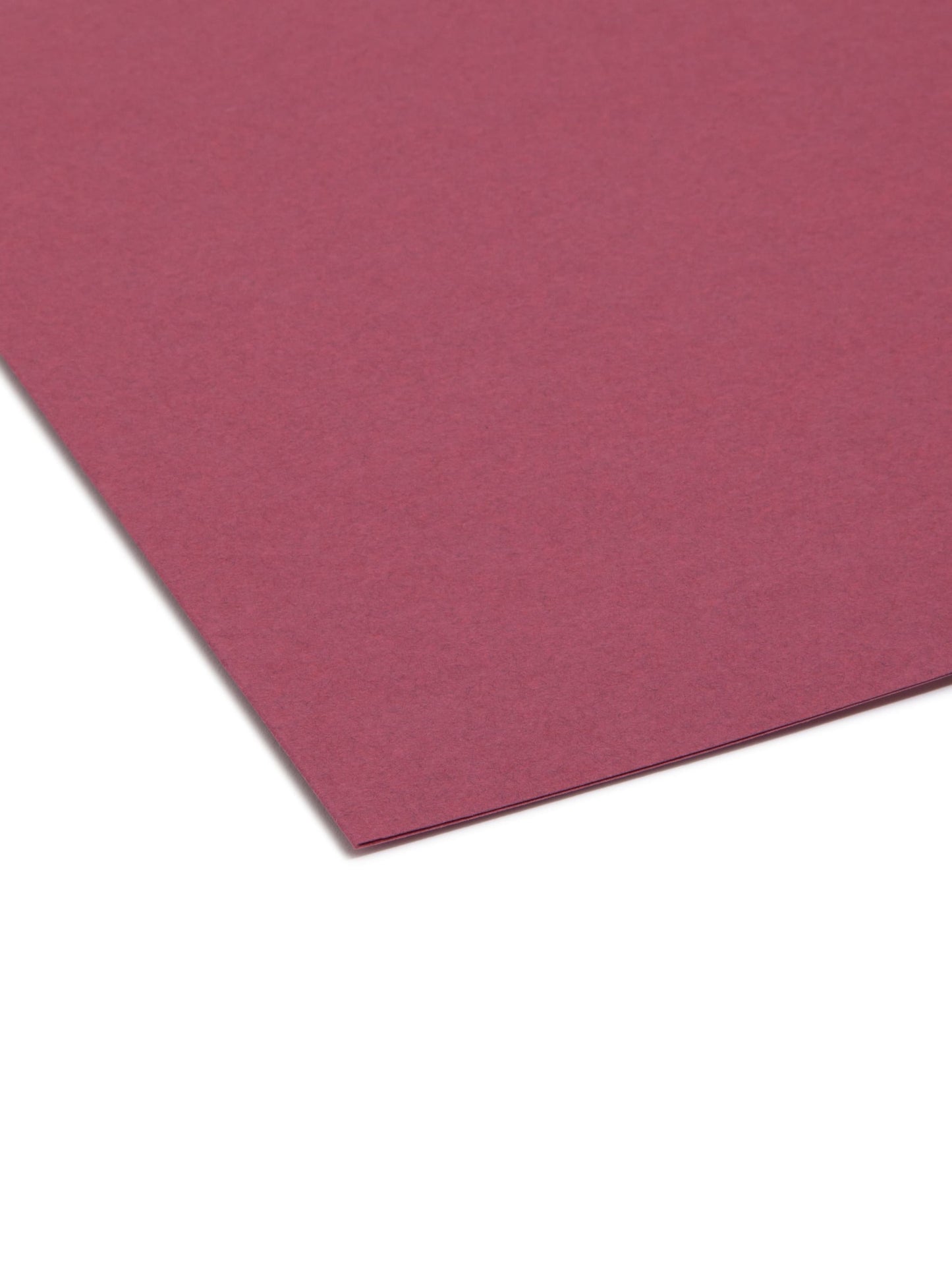 Interior File Folders, Maroon Color, Letter Size, Set of 100, 086486102759