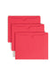 Colored File Jackets, Reinforced Straight-Cut Tab, No Expansion, Red Color, Letter Size, Set of 0, 30086486755093