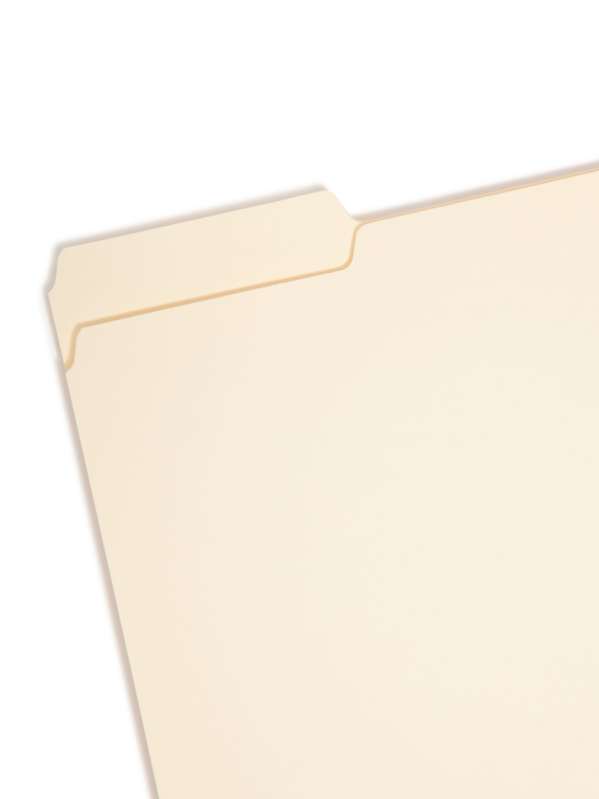 Interior File Folders, Manila Color, Letter Size, Set of 100, 086486102308