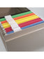 Standard Hanging File Folders with 1/5-Cut Tabs, Assorted Colors Color, Letter Size, Set of 25, 086486640596