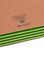 Reinforced End Tab File Pockets, Straight-Cut Tab, 3-1/2 inch Expansion, Green Color, Extra Wide Legal Size, Set of 0, 30086486746800
