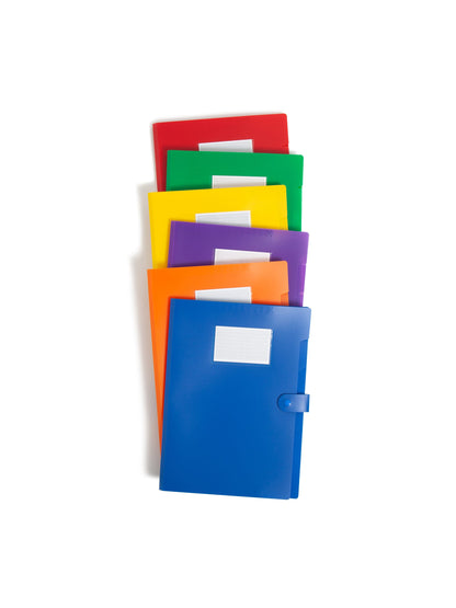 Expanding File Organizer, 6 Pockets, 5 Dividers, 1/6-Cut Tab, Assorted Colors Color, Letter Size, Set of 1, 086486896016