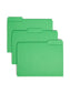 Interior File Folders, Green Color, Letter Size, Set of 100, 086486102476