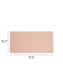 Vegan Leather Desk Pad, Dusty Rose Color, 31.5"X15.7" Size, 086486648349