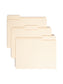 File Folders with Antimicrobial Product Protection, Manila Color, Letter Size, Set of 100, 086486103381