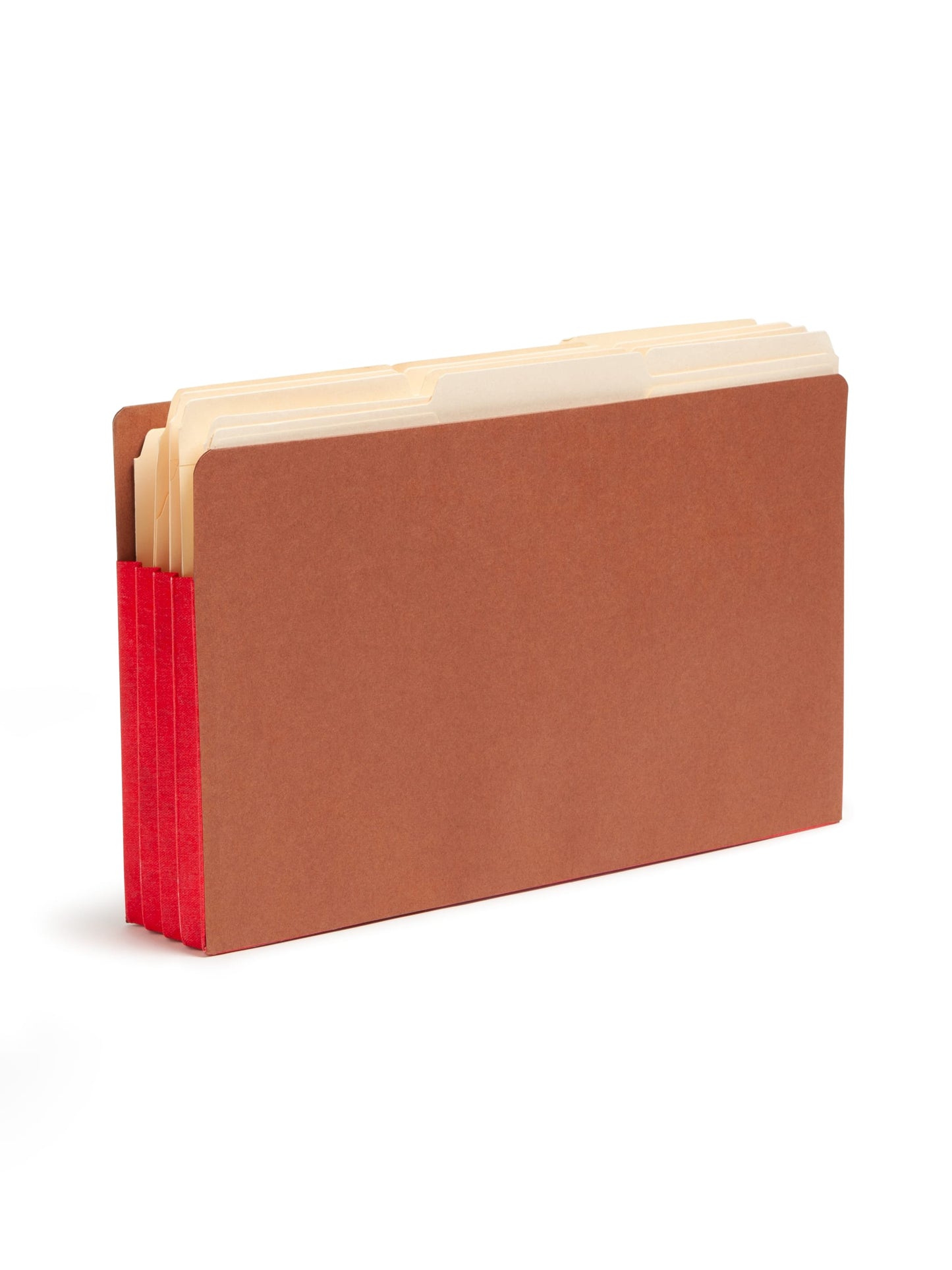 Reinforced End Tab File Pockets, Straight-Cut Tab, 3-1/2 inch Expansion, Red Color, Extra Wide Legal Size, Set of 0, 30086486746862