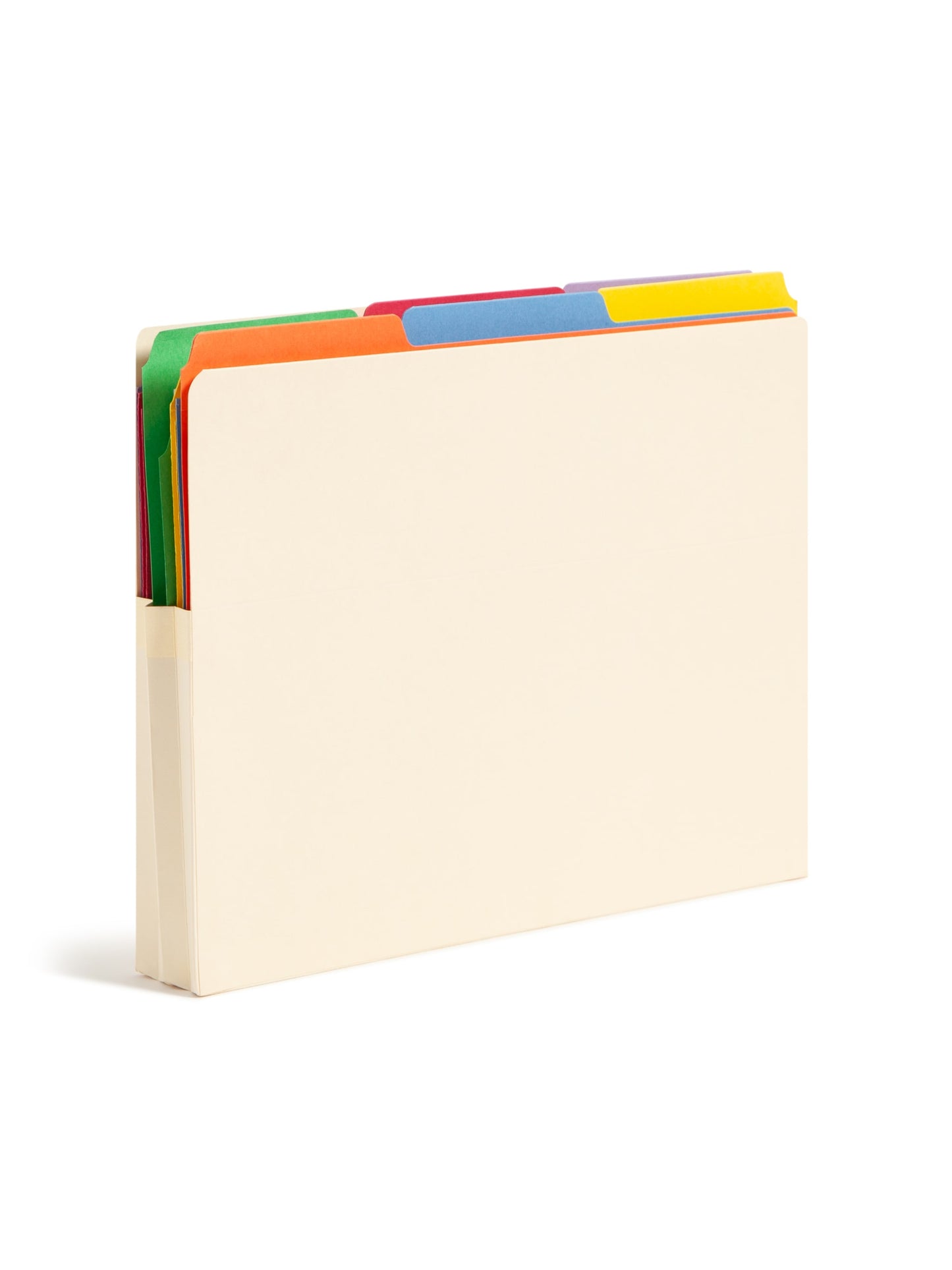 Reinforced End Tab File Pockets, Straight-Cut Tab, 1-3/4 inch Expansion, Manila Color, Letter Size, Set of 0, 30086486751149